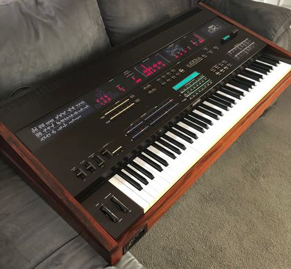Yamaha-DX1 +Hypersynth H-cards library